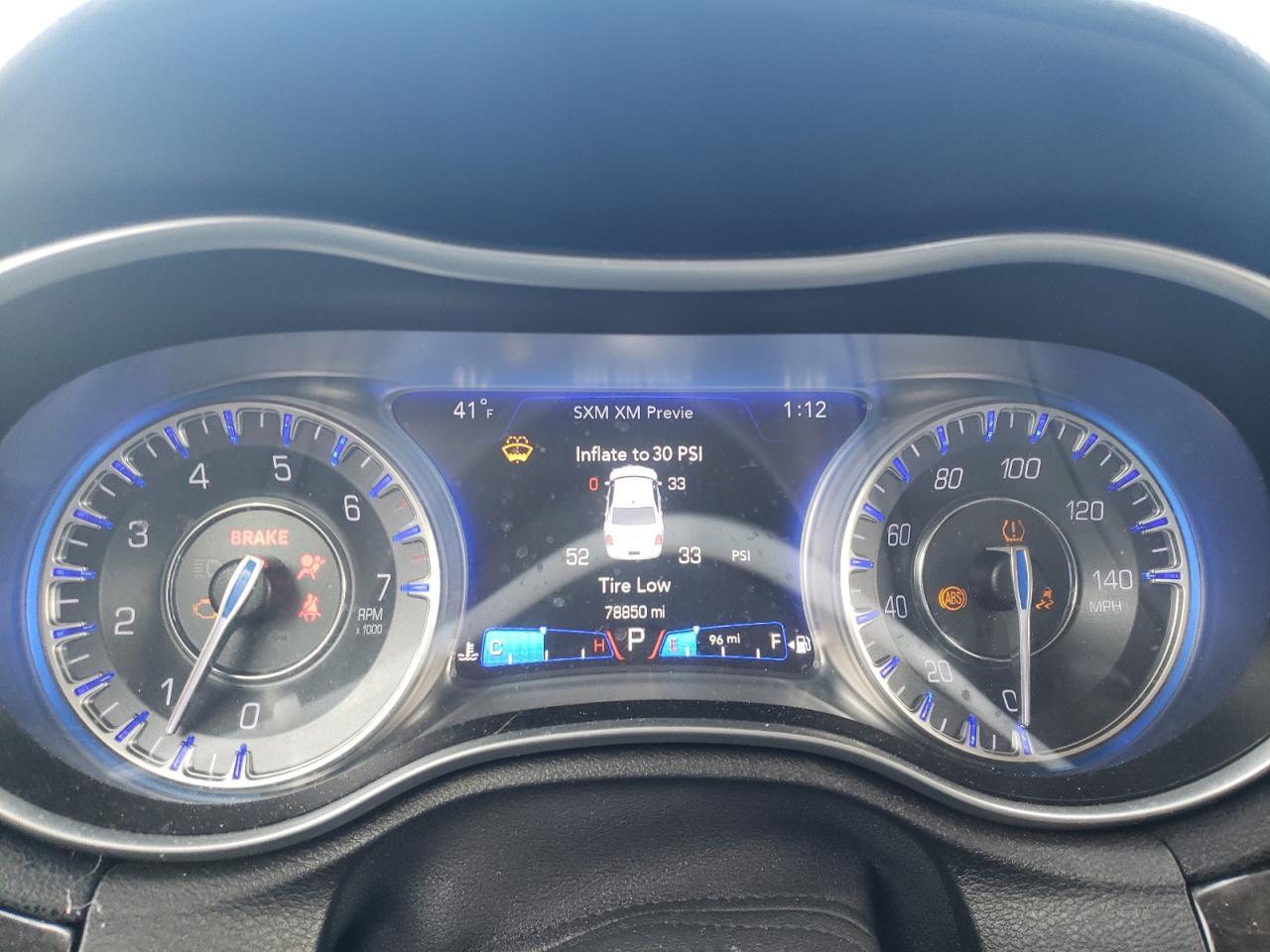 Photo 8 from auction – 2017 CHRYSLER 300 C with VIN 2C3CCAEG7HH534026