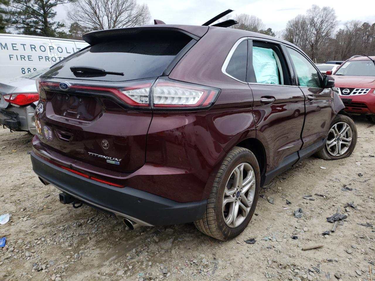 صورة رقم 4 من المزاد - 2017 FORD EDGE TITAN مع VIN 2FMPK4K90HBB60753
