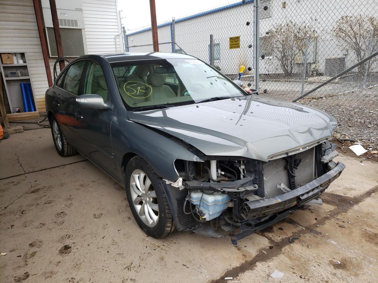 HYUNDAI AZERA SE 2008 with VIN KMHFC46F38A264660 - Photo from auction