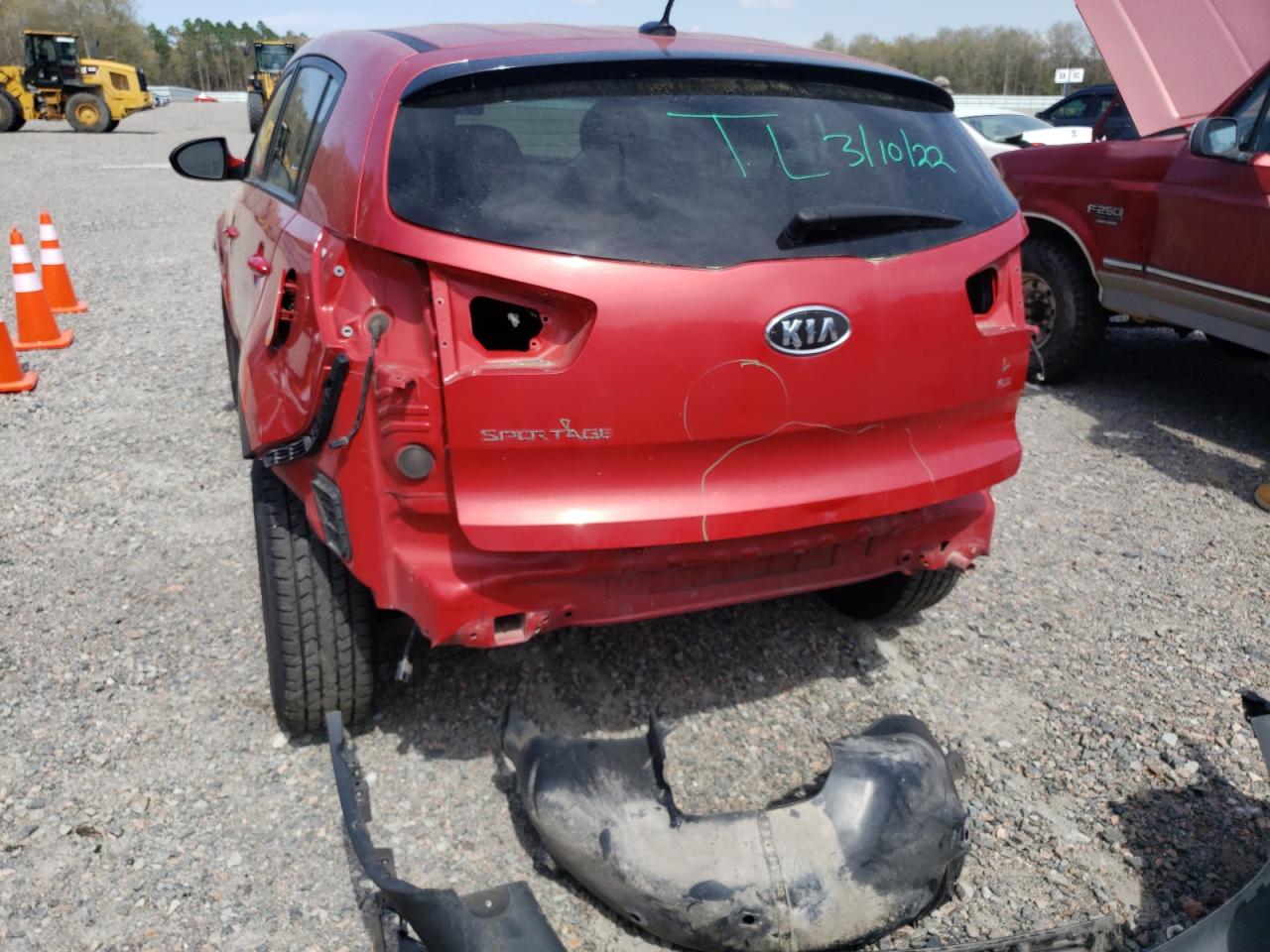Photo 9 from auction – 2011 KIA SPORTAGE L with VIN KNDPB3A28B7019142
