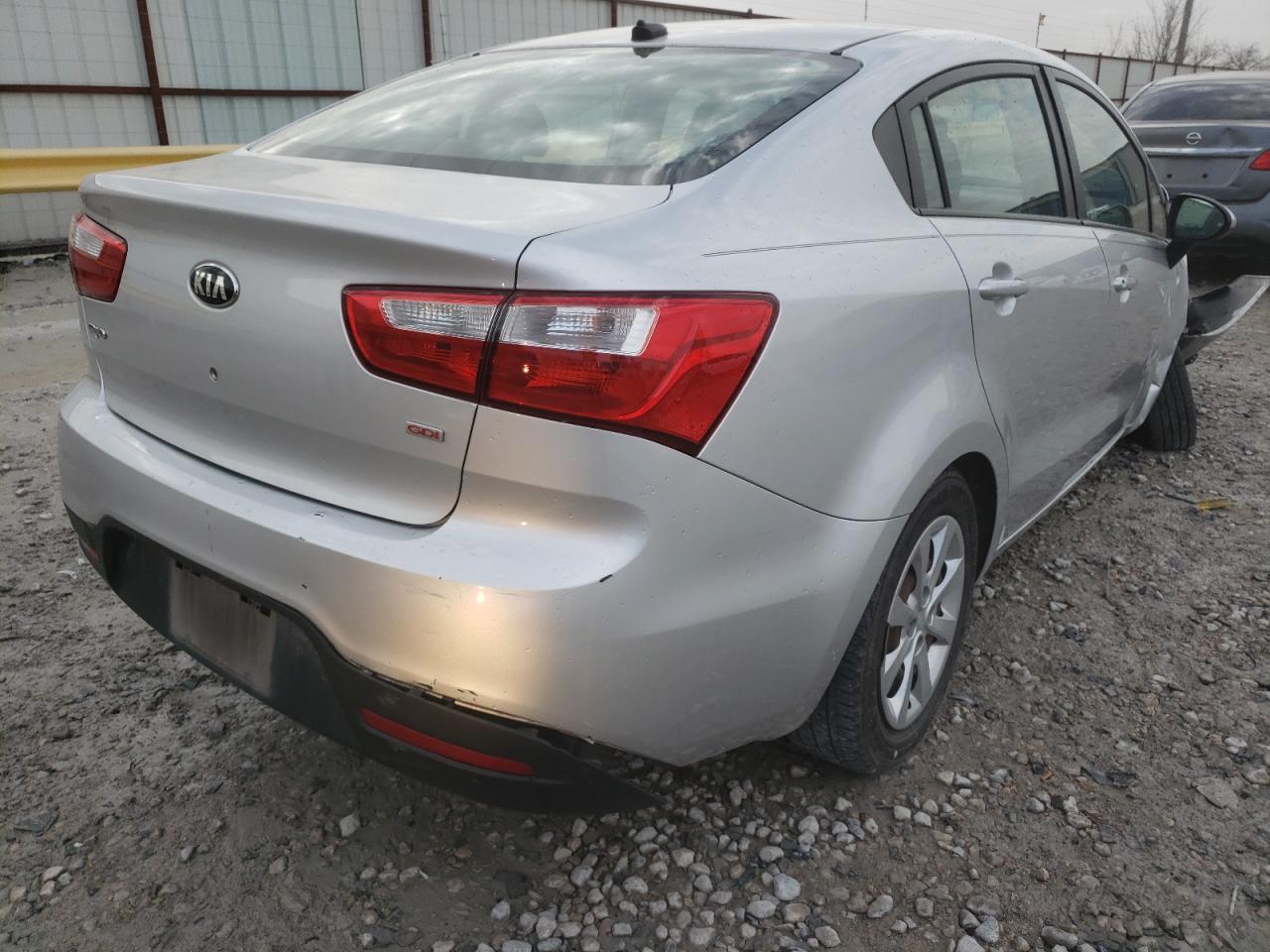 Photo 4 from auction – 2014 KIA RIO LX with VIN KNADM4A32E6363567