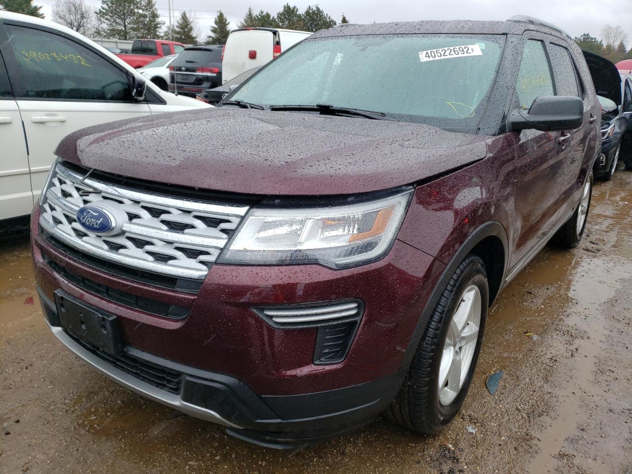 Photo 2 from auction – 2019 FORD EXPLORER X with VIN 1FM5K7D84KGA05183