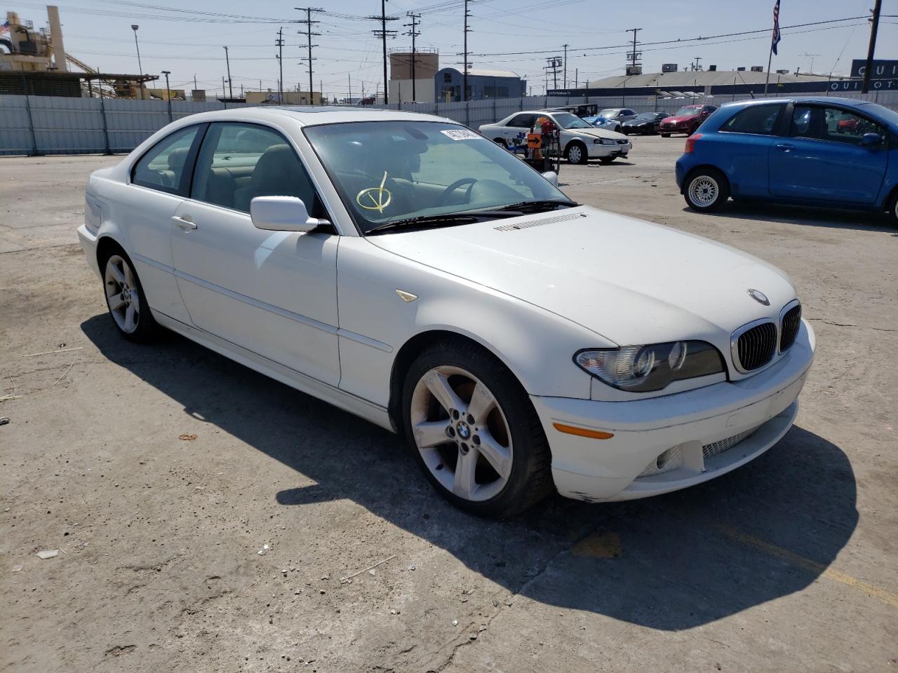 BMW 325 CI 2005 with VIN WBABD33485PL06968 - Photo from auction