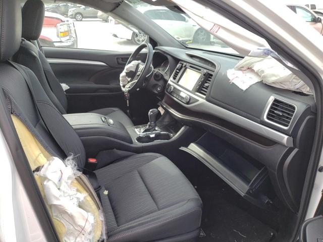 Photo 5 from auction – 2019 TOYOTA HIGHLANDER with VIN 5TDZZRFH5KS339495