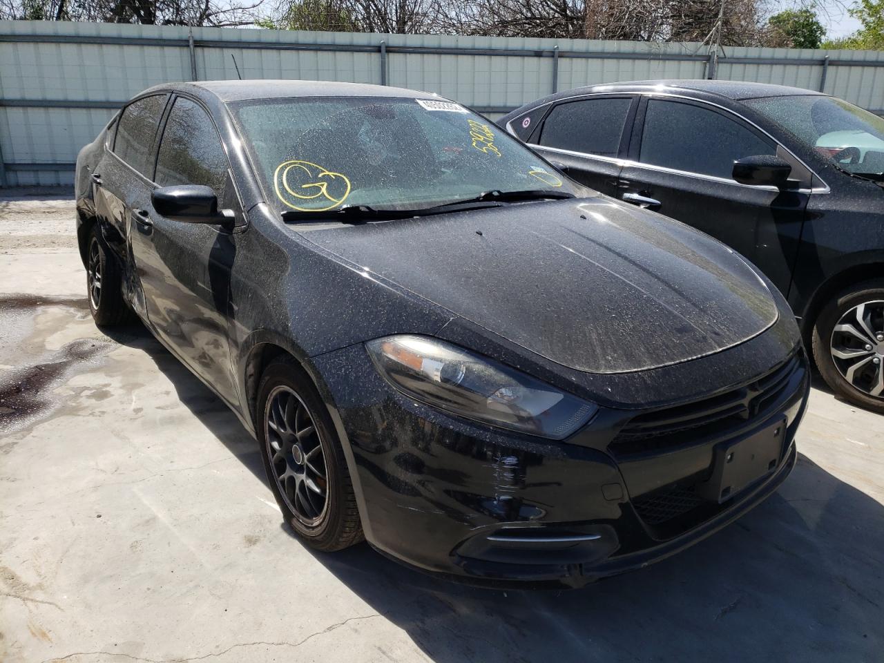 DODGE DART SXT 2016 with VIN 1C3CDFBB6GD529222 - Photo from auction