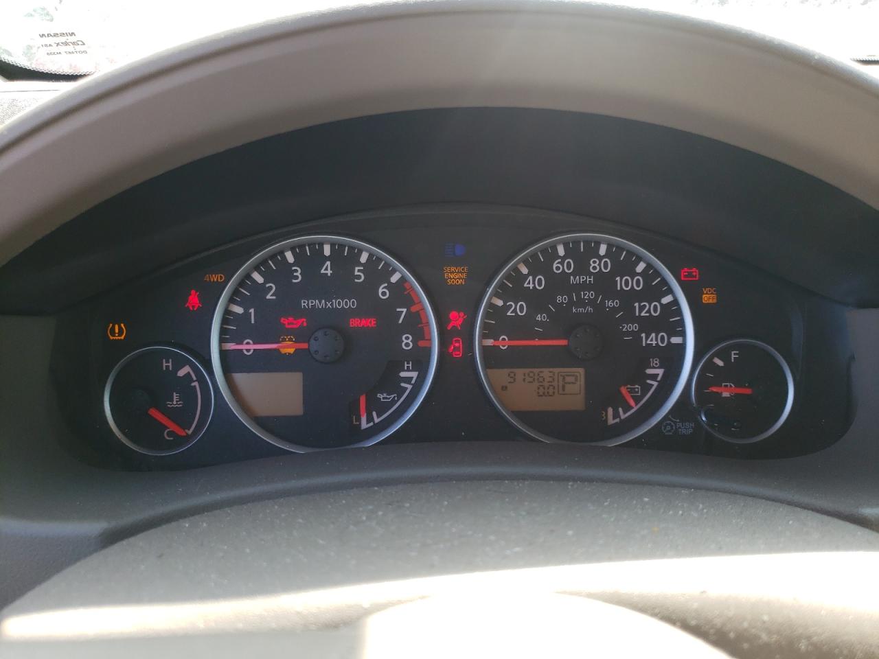 Photo 8 from auction – 2008 NISSAN PATHFINDER with VIN 5N1AR18B28C637340