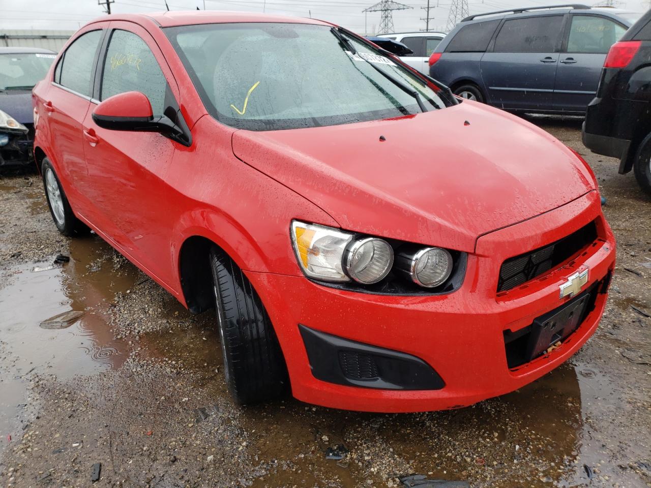 CHEVROLET SONIC LT 2012 with VIN 1G1JC5SH3C4109618 - Photo from auction