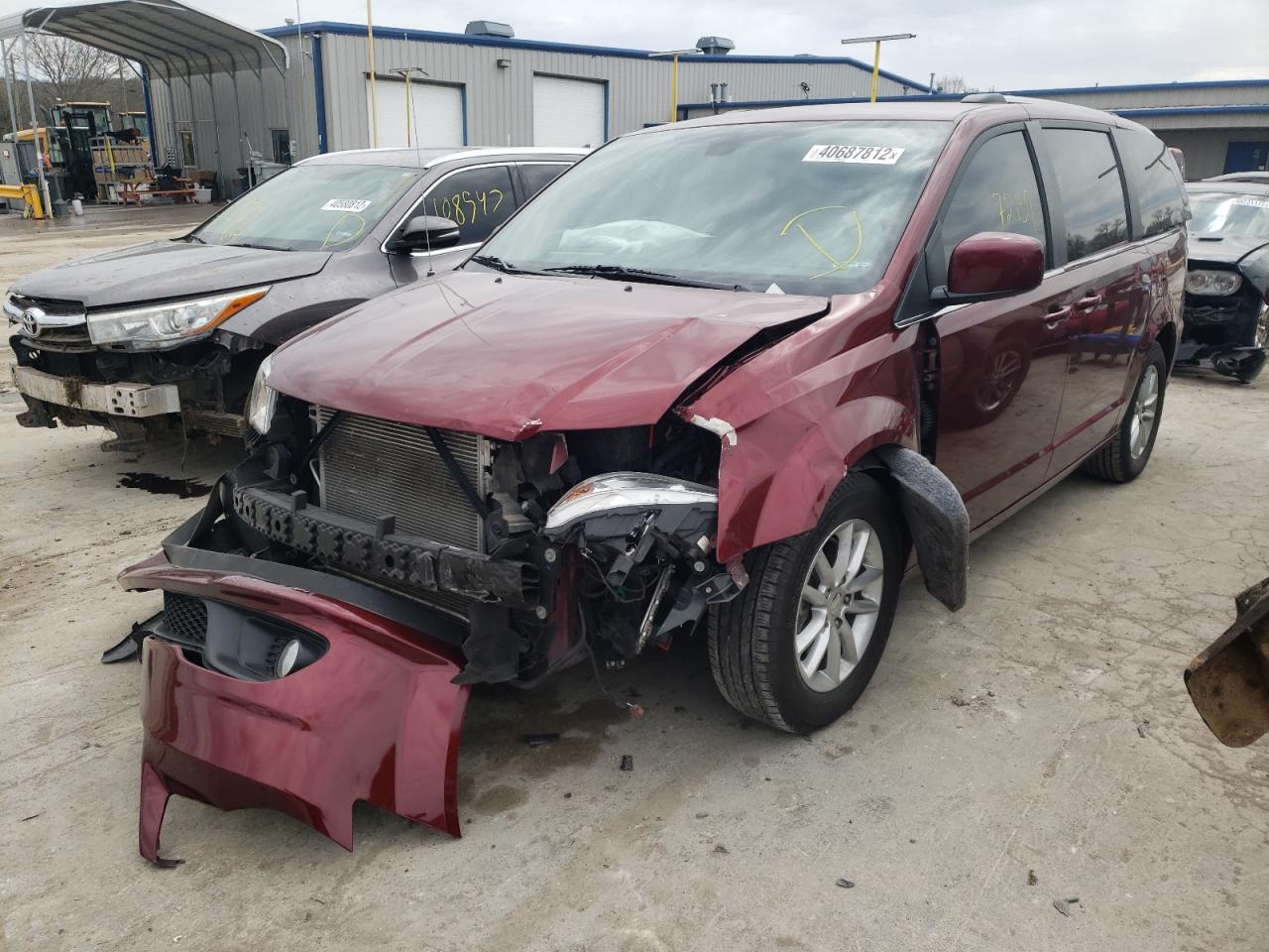 Photo 2 from auction – 2019 DODGE GRAND CARA with VIN 2C4RDGCG6KR712731