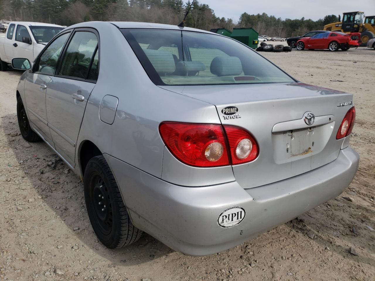 Photo 3 from auction – 2006 TOYOTA COROLLA CE with VIN 2T1BR30E76C664807