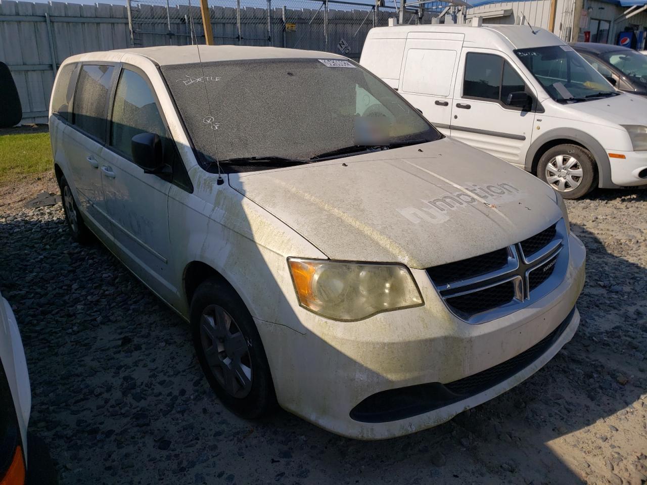 DODGE GRAND CARA 2012 with VIN 2C4RDGBG0CR149047 - Photo from auction