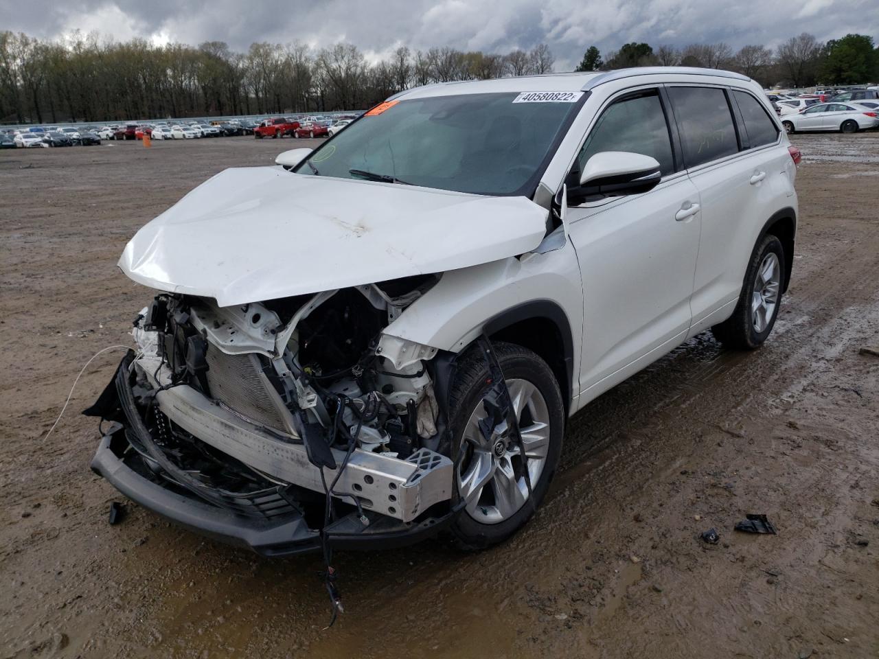 Photo 2 from auction – 2019 TOYOTA HIGHLANDER with VIN 5TDYZRFHXKS295991