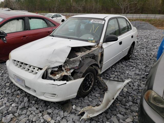 Photo 2 from auction – 2002 HYUNDAI ACCENT GL with VIN KMHCG45C92U315759