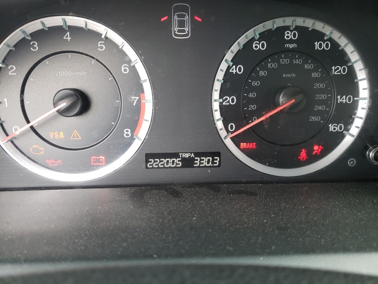 Photo 8 from auction – 2010 HONDA ACCORD EXL with VIN 1HGCS2A88AA008836