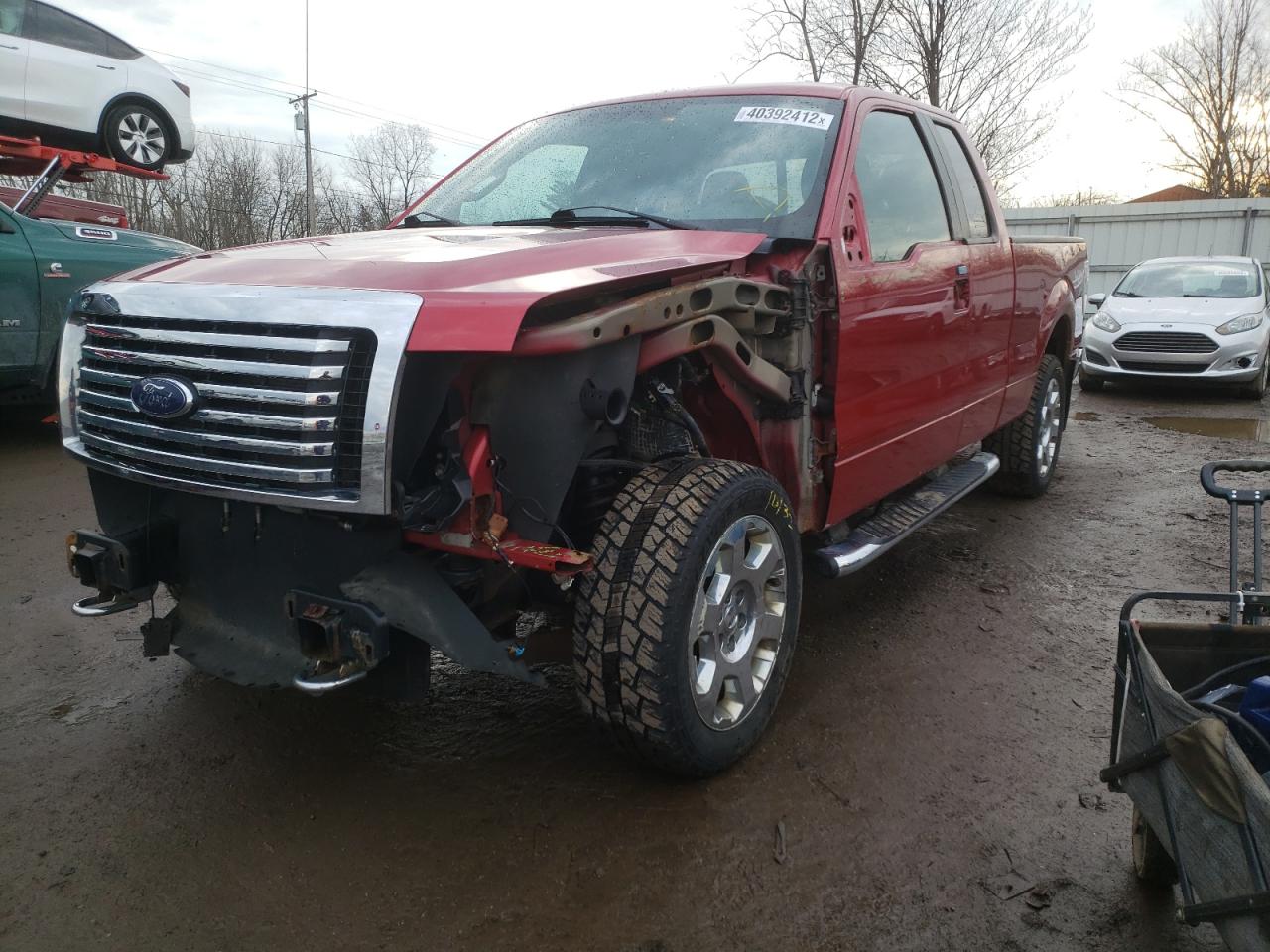 Photo 9 from auction – 2010 FORD F150 SUPER with VIN 1FTFX1EV8AFB38867