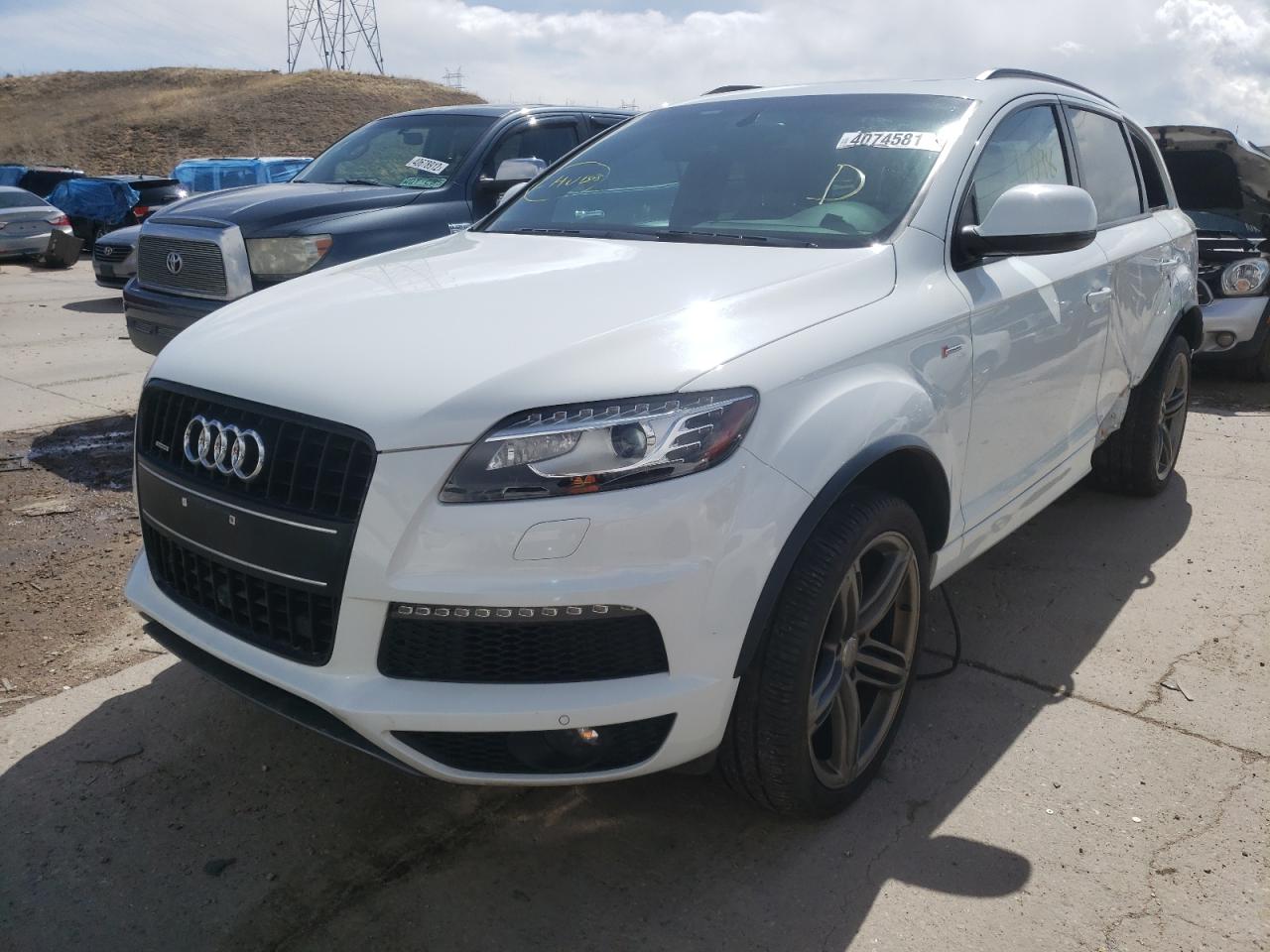 Photo 2 from auction – 2015 AUDI Q7 PRESTIG with VIN WA1DGAFE9FD023780