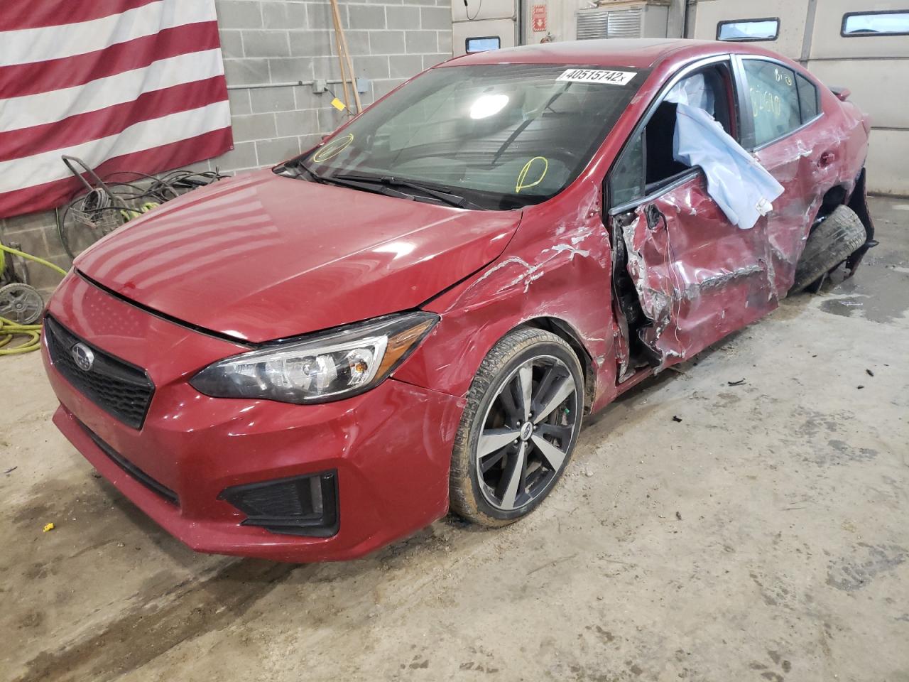 Photo 2 from auction – 2018 SUBARU IMPREZA SP with VIN 4S3GKAM64J3605720