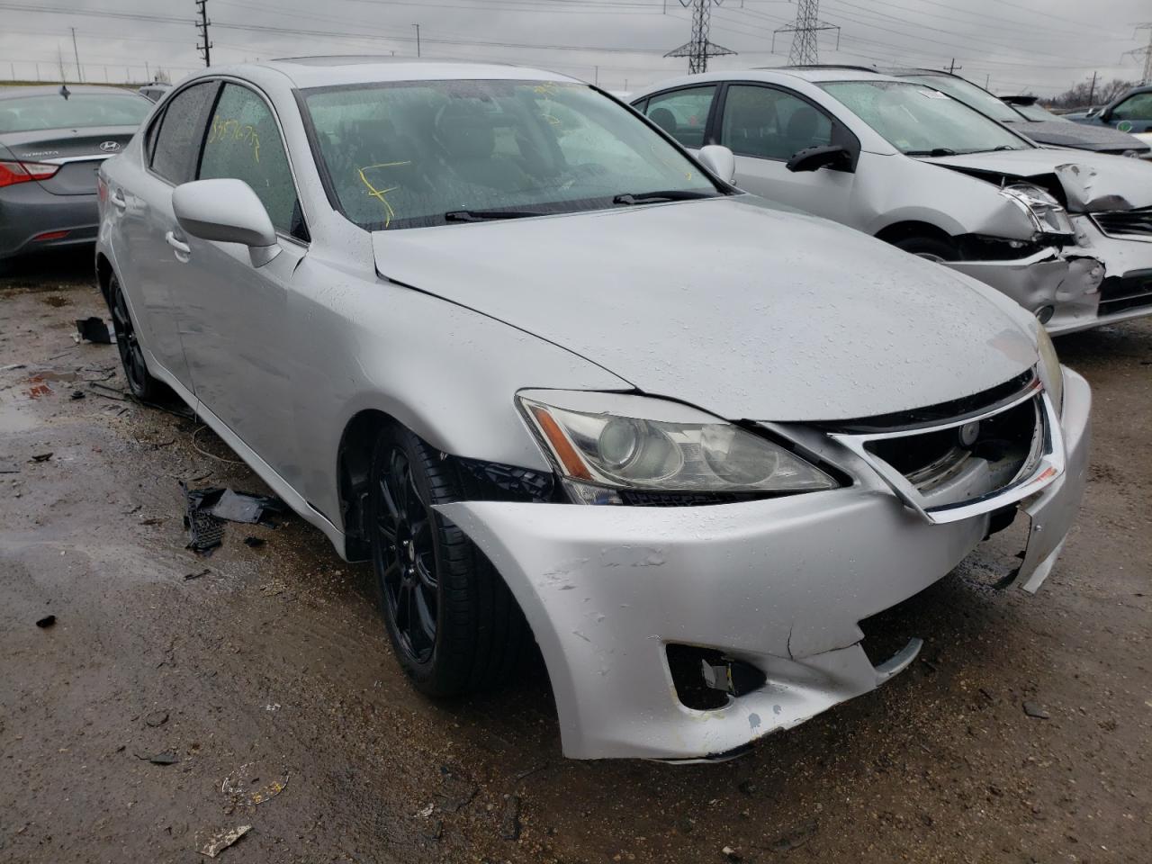 LEXUS IS 250 2008 with VIN JTHCK262285019822 - Photo from auction