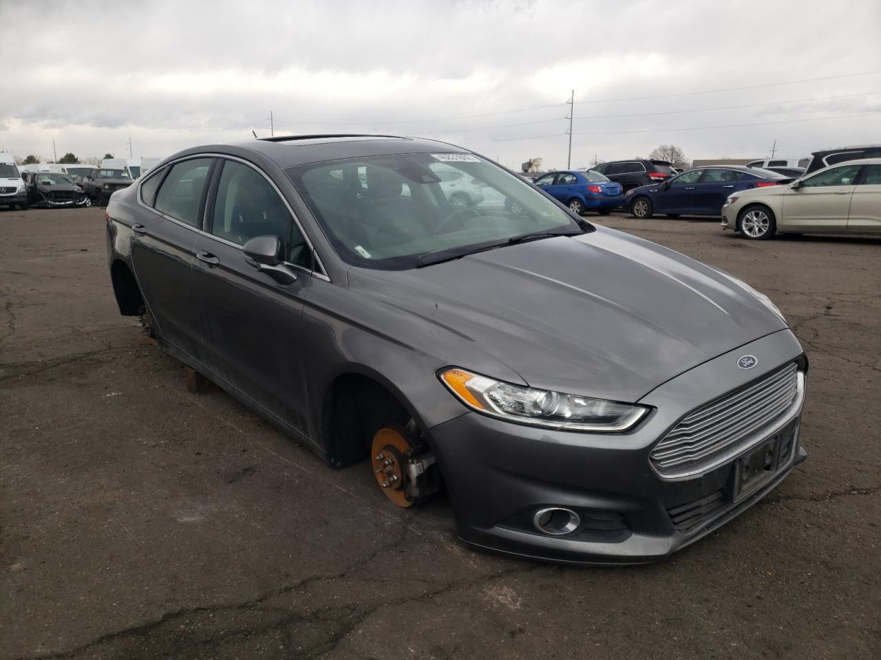 Photo 1 from auction – 2014 FORD FUSION SE with VIN 3FA6P0HD4ER255602