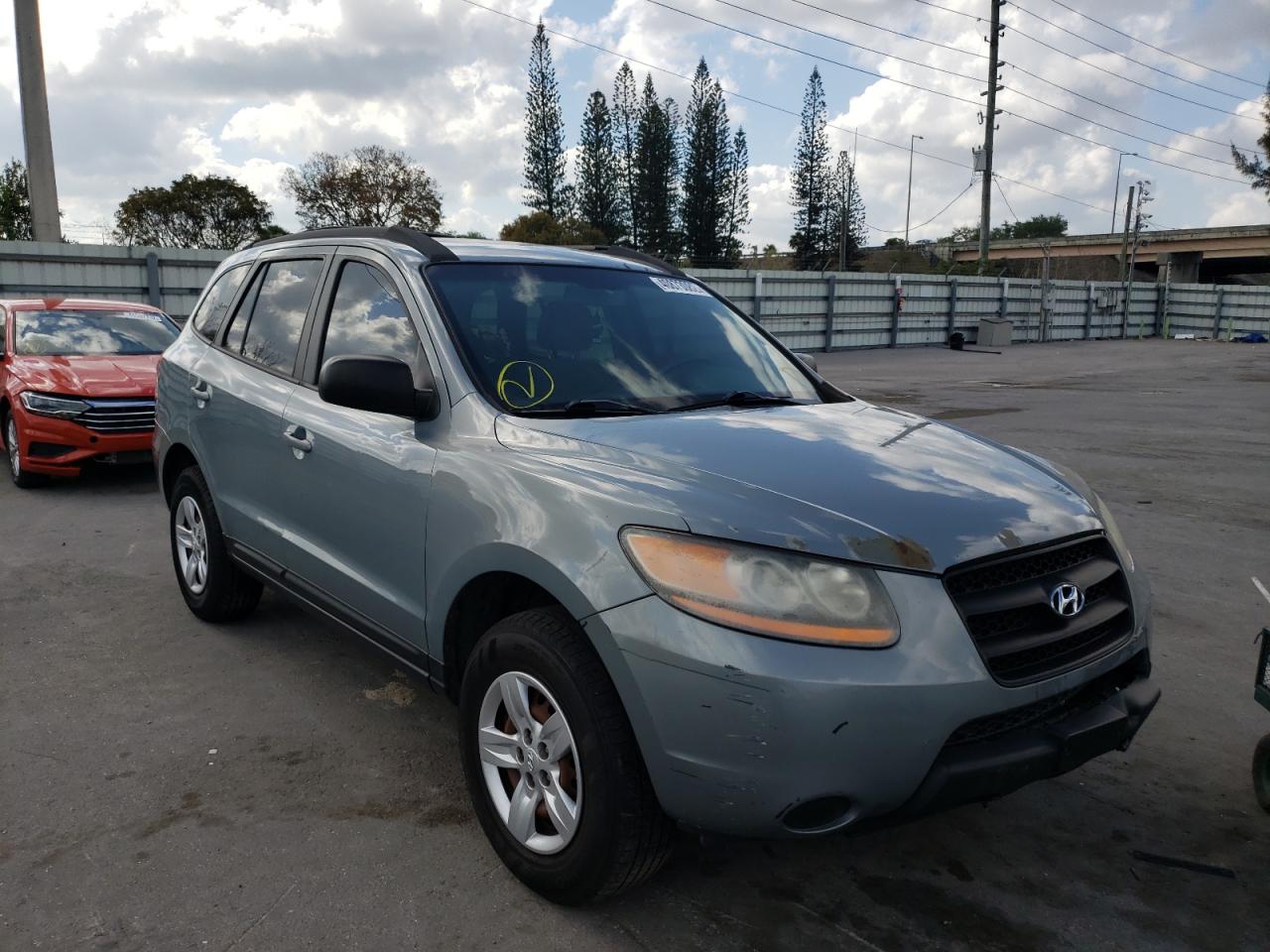HYUNDAI SANTA FE G 2009 with VIN 5NMSG73D19H233720 - Photo from auction