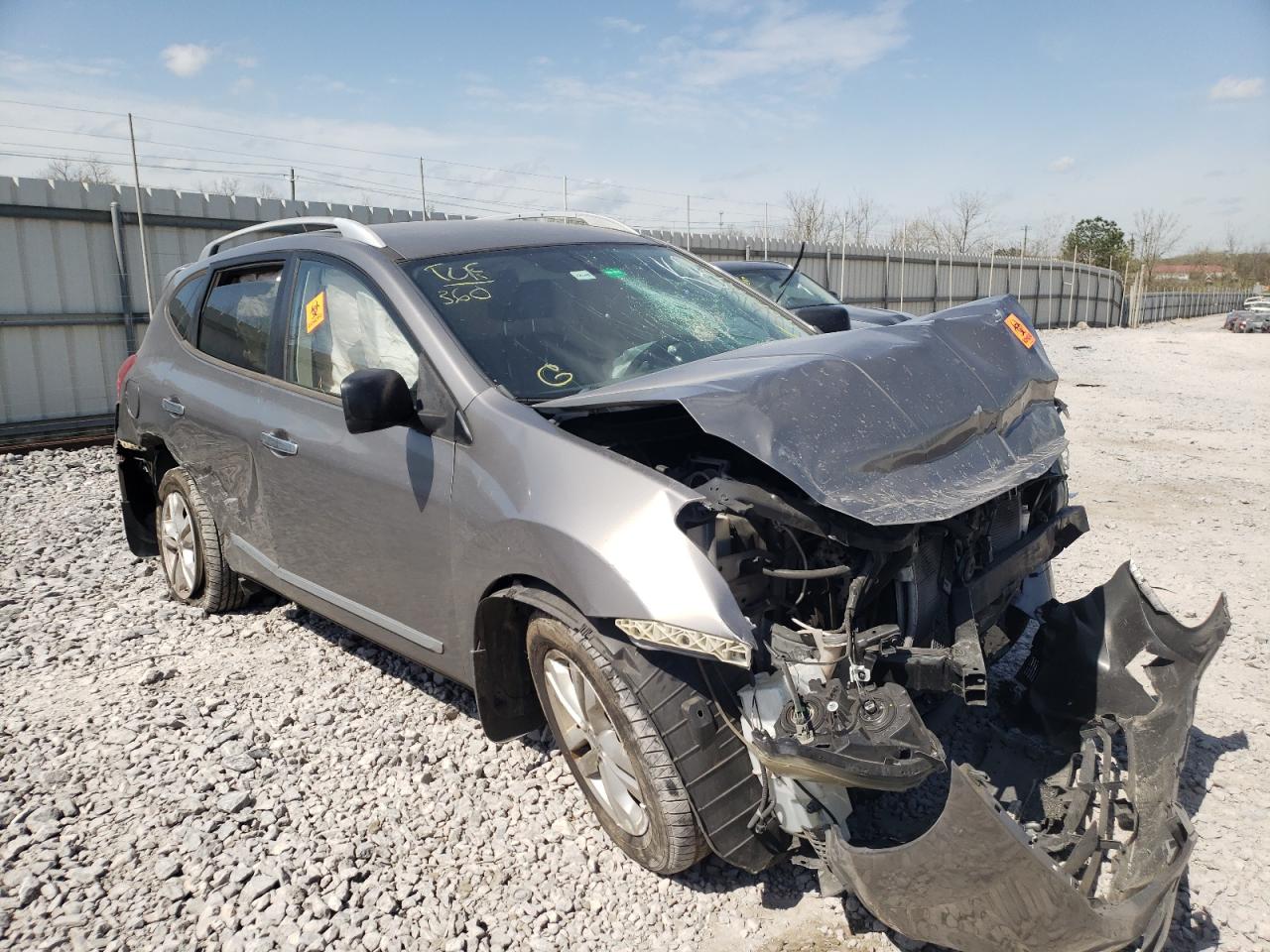 NISSAN ROGUE SELE 2015 with VIN JN8AS5MTXFW154953 - Photo from auction