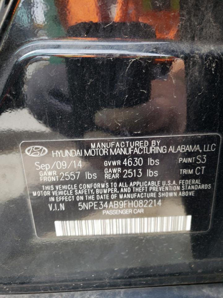 Photo 10 from auction – 2015 HYUNDAI SONATA SPO with VIN 5NPE34AB9FH082214