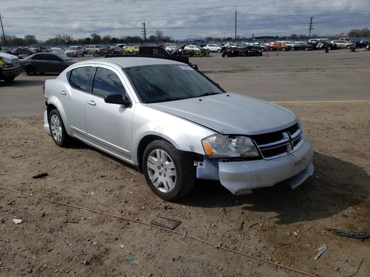 DODGE AVENGER SE 2012 с VIN 1C3CDZAB8CN209794 - Фото с аукциона