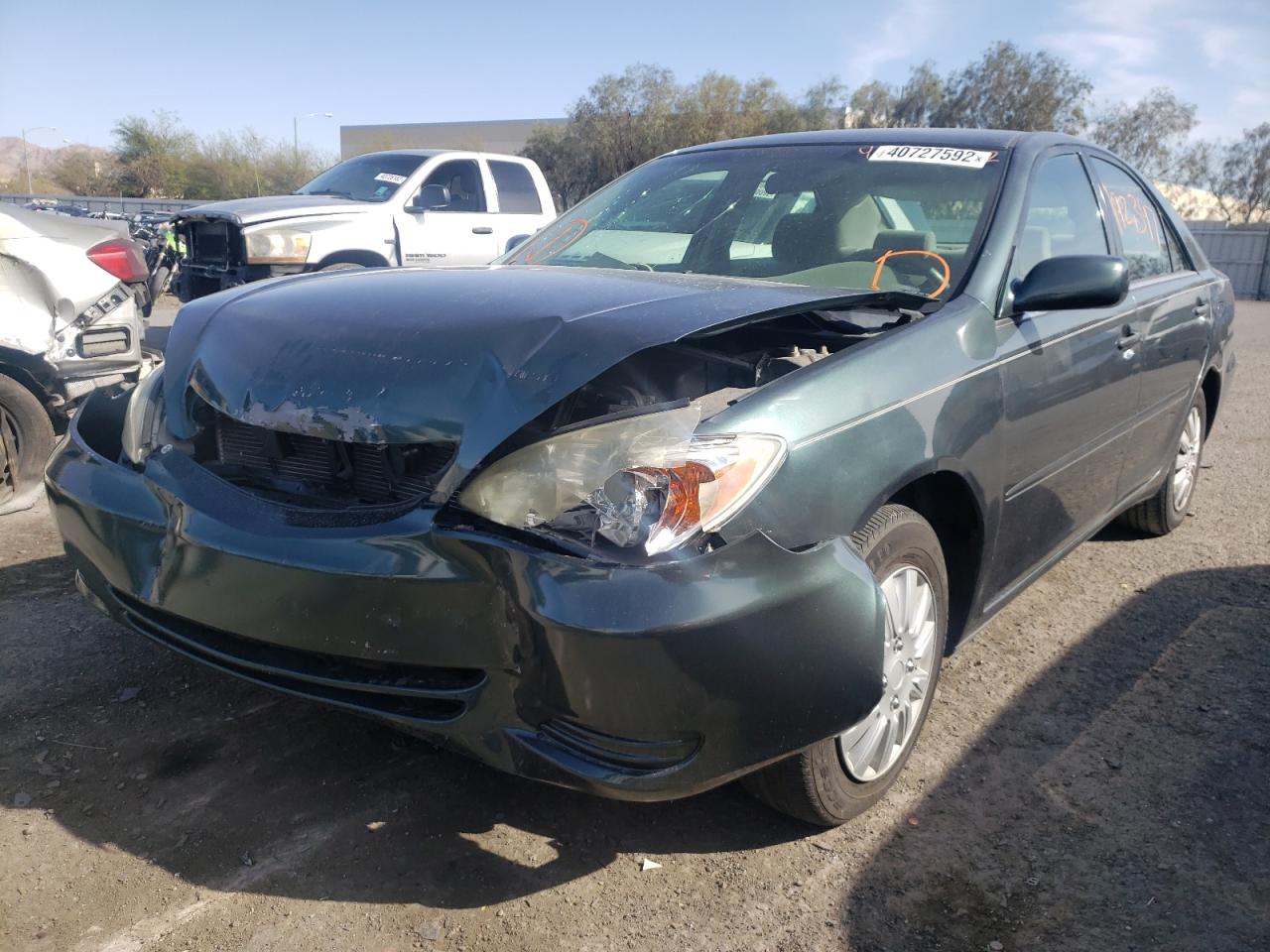 Photo 2 from auction – 2002 TOYOTA CAMRY LE with VIN 4T1BE32K32U581530