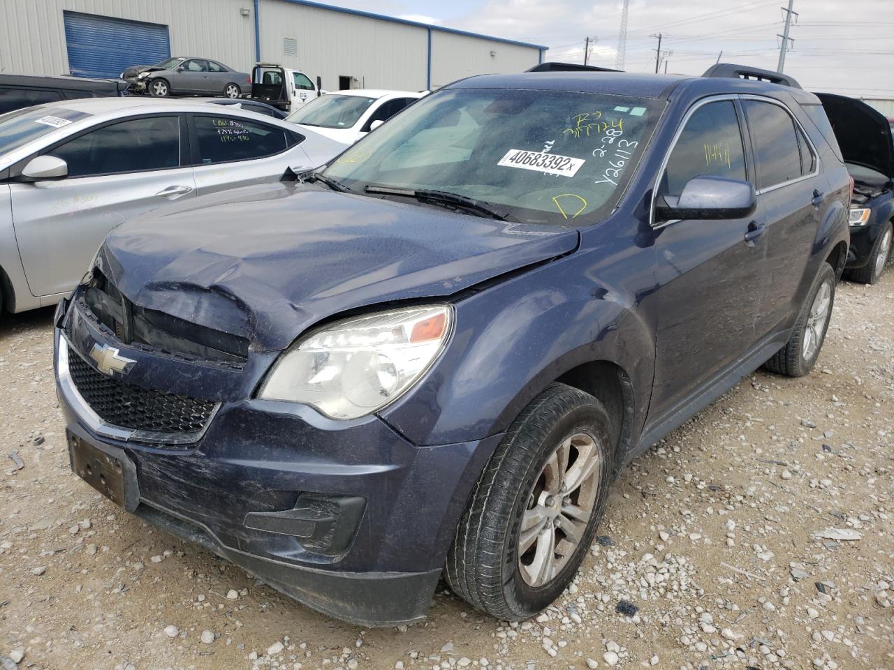 Photo 2 from auction – 2013 CHEVROLET EQUINOX LT with VIN 2GNALDEK1D6317724