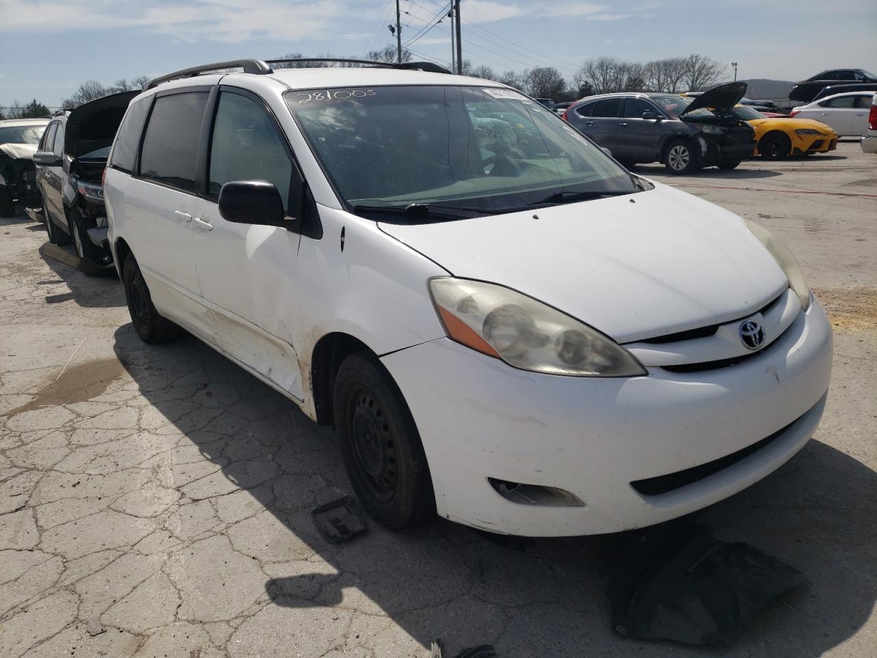 TOYOTA SIENNA CE 2009 with VIN 5TDZK23C29S281005 - Photo from auction