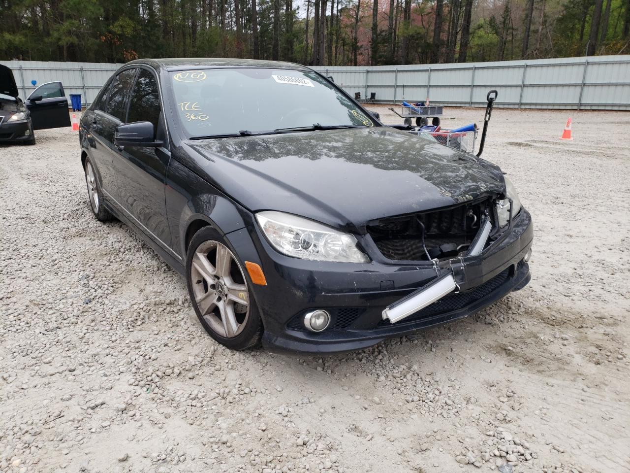 MERCEDES-BENZ C 300 4MAT 2010 with VIN WDDGF8BB5AR106926 - Photo from auction