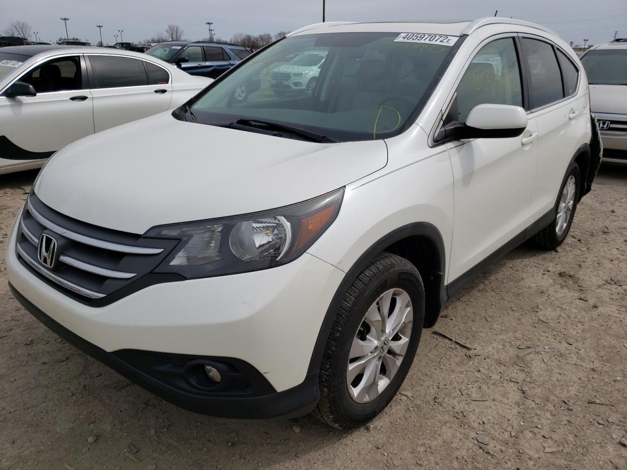 Photo 2 from auction – 2012 HONDA CR-V EXL with VIN 5J6RM4H78CL037945