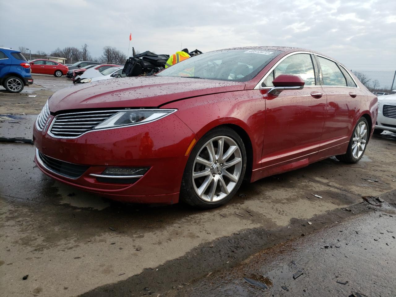 Photo 2 from auction – 2016 LINCOLN MKZ with VIN 3LN6L2J93GR630451