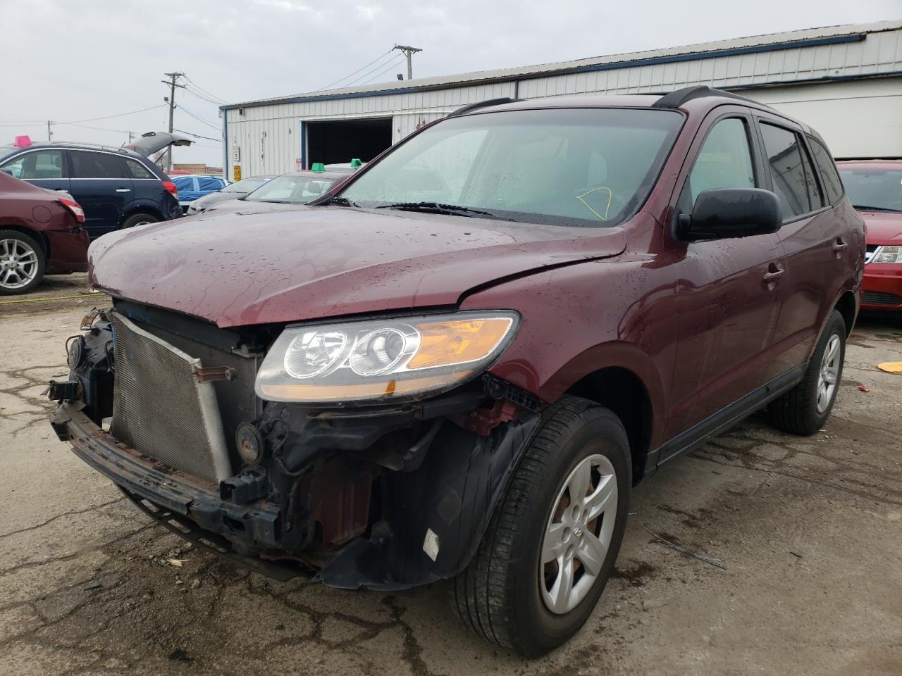 Photo 2 from auction – 2009 HYUNDAI SANTA FE G with VIN 5NMSG73D39H282921