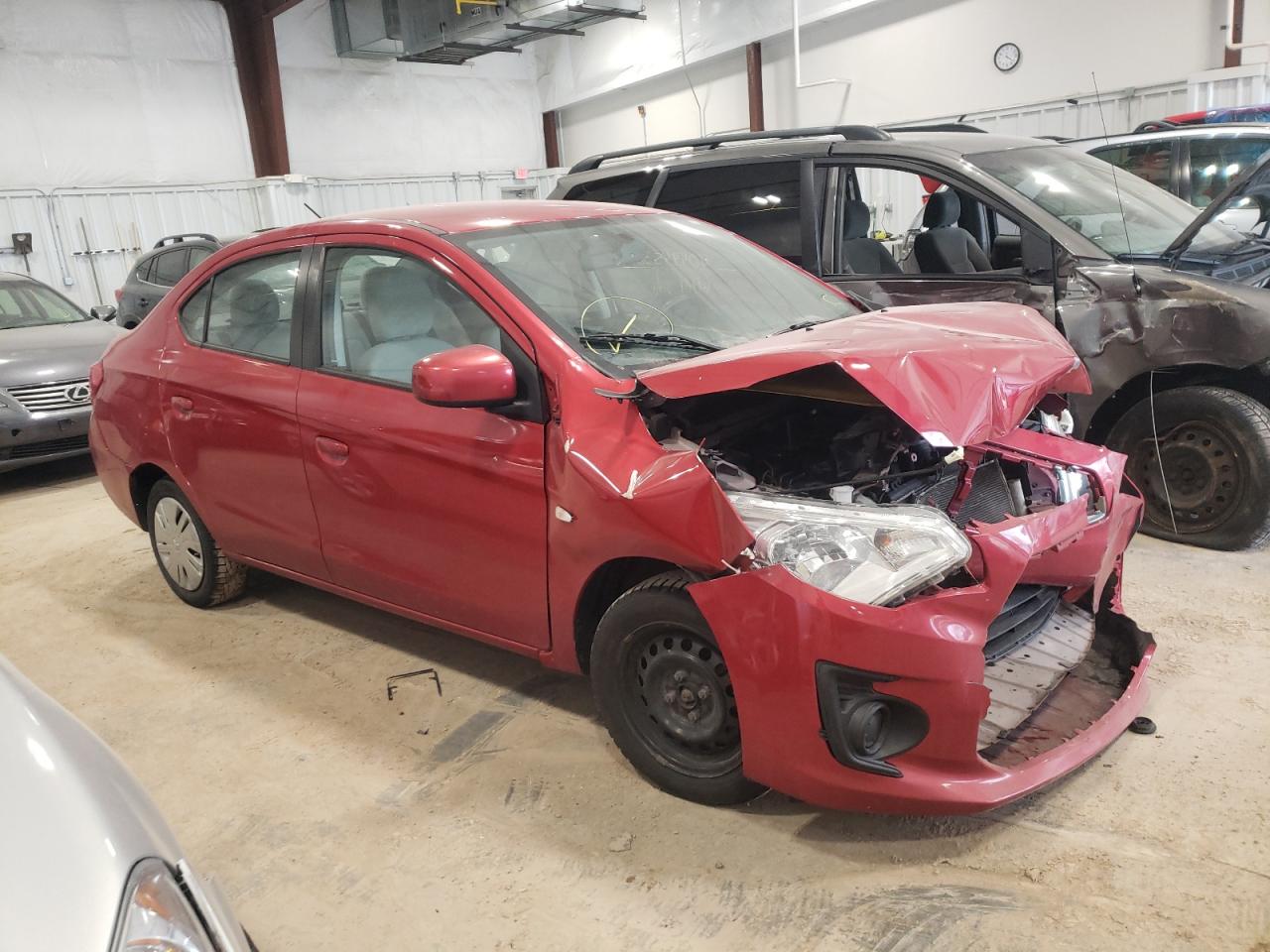 MITSUBISHI MIRAGE G4 2017 with VIN ML32F3FJ2HHF15335 - Photo from auction