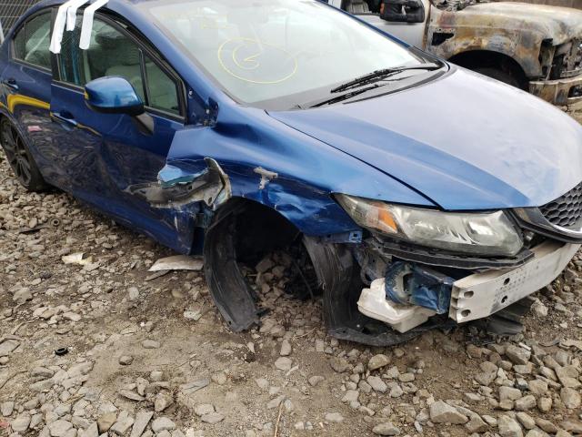 Photo 9 from auction – 2013 HONDA CIVIC LX with VIN 19XFB2E53DE072120