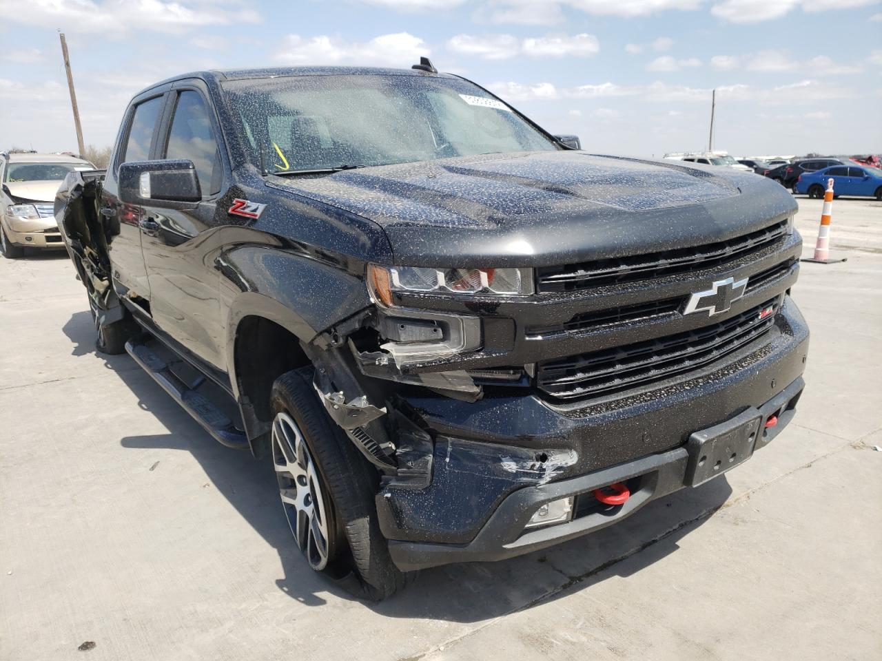 CHEVROLET SILVERADO 2019 with VIN 1GCPYFED7KZ419595 - Photo from auction