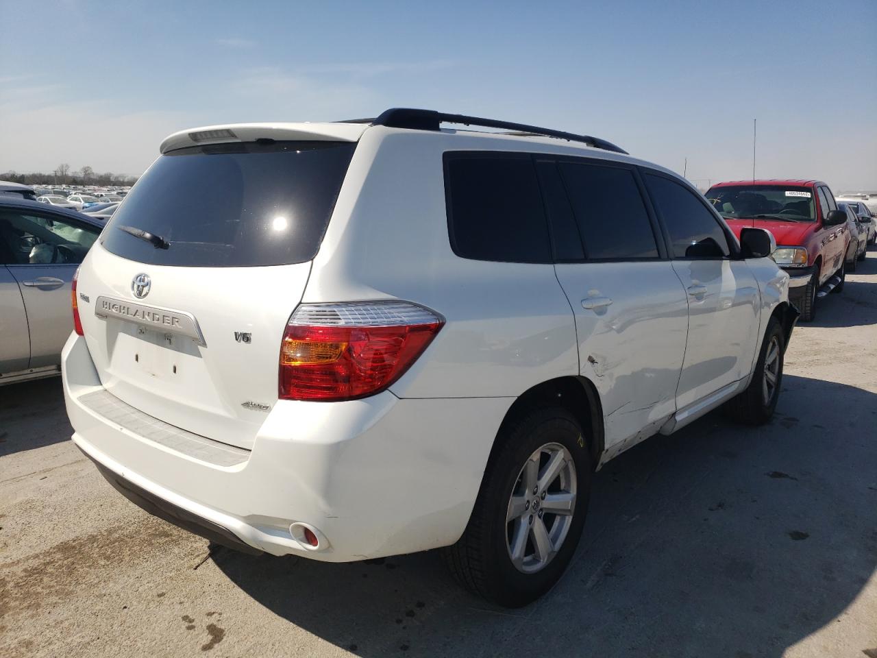 Photo 4 from auction – 2009 TOYOTA HIGHLANDER with VIN JTEES41A192151408