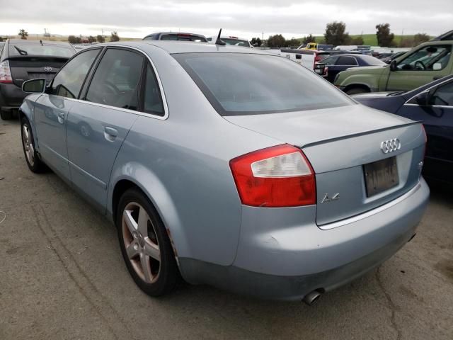 Photo 3 from auction – 2003 AUDI A4 3.0 QUA with VIN WAULT68E53A113137