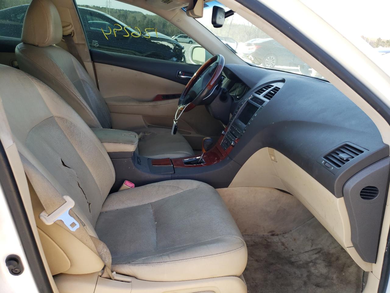 Photo 5 from auction – 2008 LEXUS ES 350 with VIN JTHBJ46G782194168