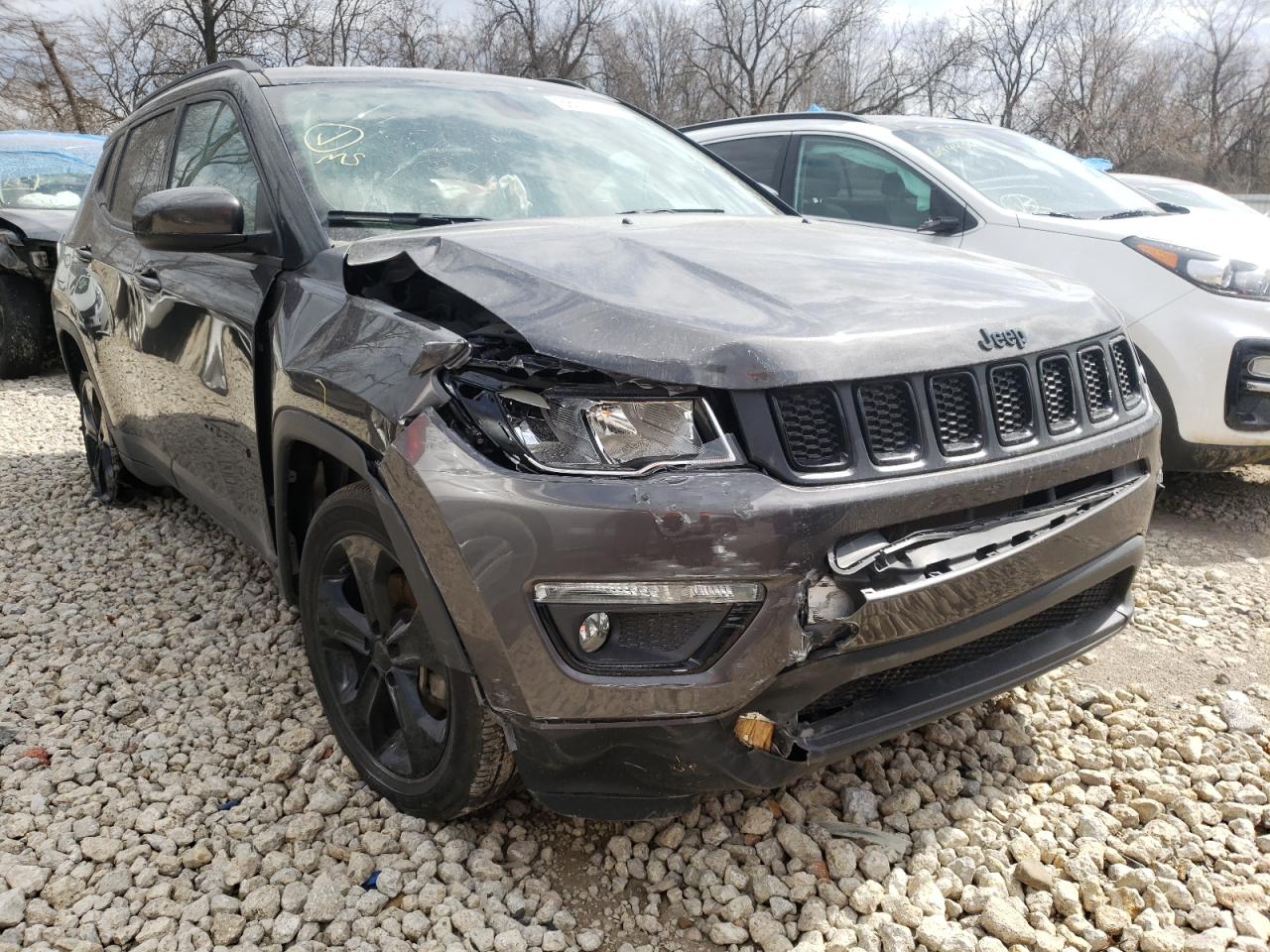 Photo 9 from auction – 2020 JEEP COMPASS LA with VIN 3C4NJCBB7LT241564