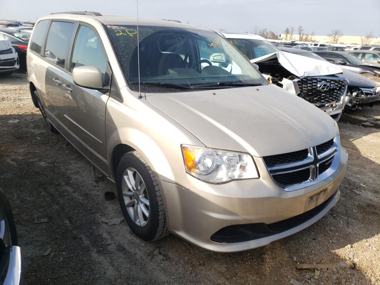 DODGE GRAND CARA 2013 with VIN 2C4RDGCG6DR542874 - Photo from auction