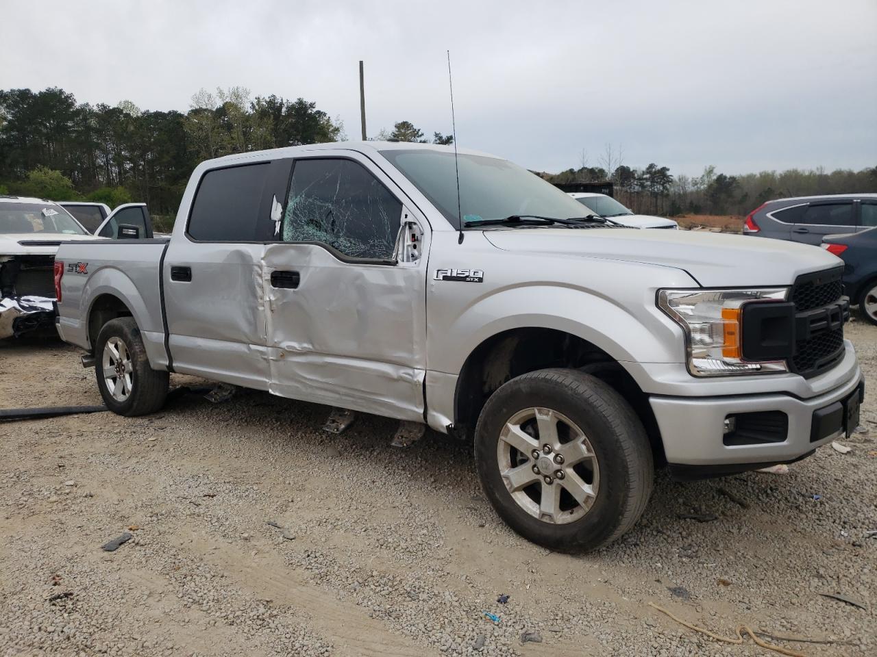 FORD F150 SUPER 2018 with VIN 1FTEW1CP7JFE57471 - Photo from auction