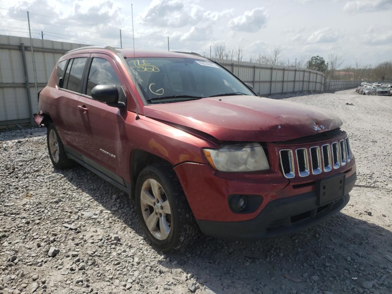 JEEP COMPASS SP 2012 with VIN 1C4NJCBB3CD526106 - Photo from auction