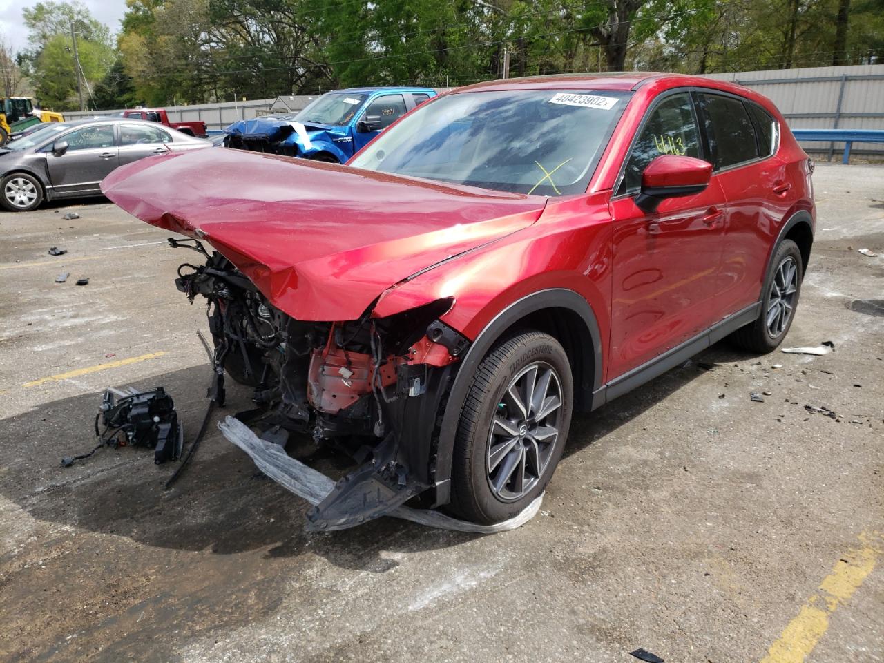 Photo 2 from auction – 2017 MAZDA CX-5 GRAND with VIN JM3KFADL7H0185605