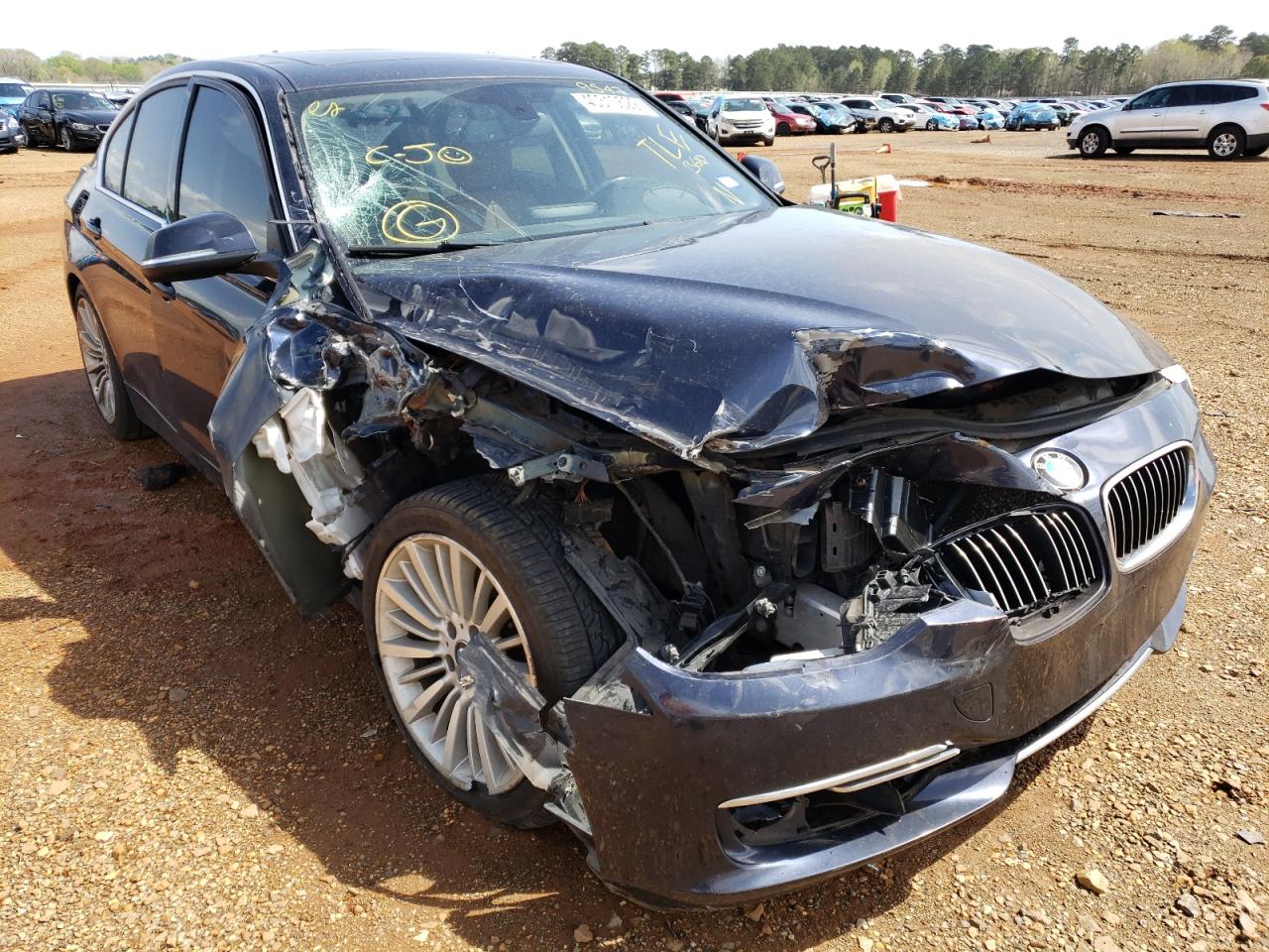 BMW 328 I 2012 with VIN WBA3A5C56CF349547 - Photo from auction