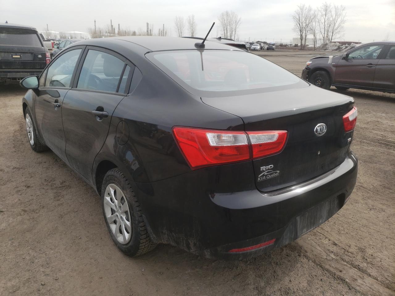 Photo 3 from auction – 2013 KIA RIO LX with VIN KNADM4A35D6159862