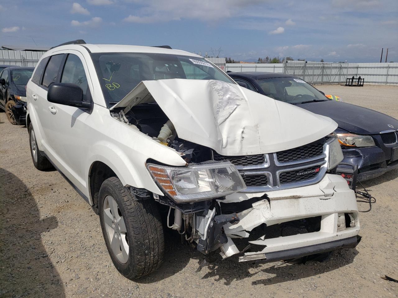 Photo 1 from auction – 2013 DODGE JOURNEY SE with VIN 3C4PDCAB5DT601594