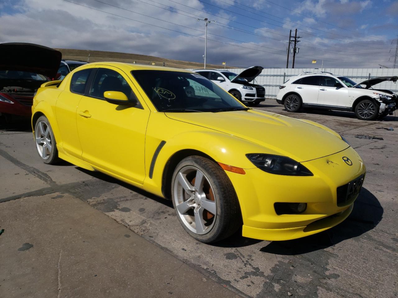 MAZDA RX8 2004 with VIN JM1FE17N940108660 - Photo from auction