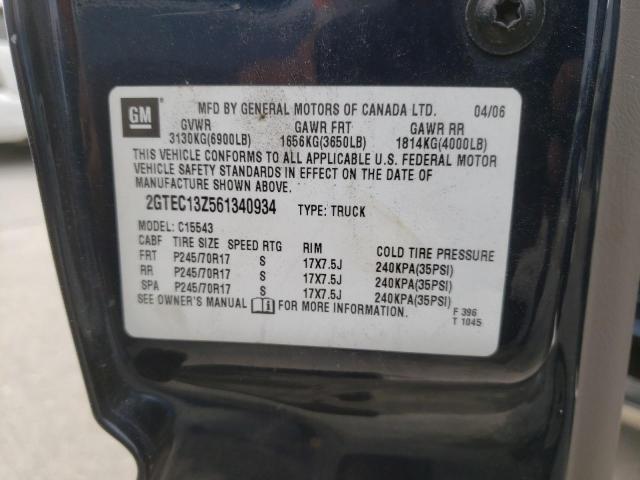 Photo 10 from auction – 2006 GMC NEW SIERRA with VIN 2GTEC13Z561340934
