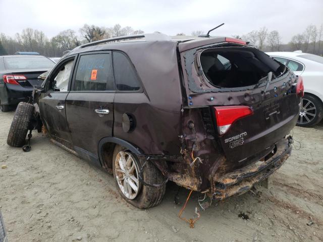 Photo 3 from auction – 2015 KIA SORENTO LX with VIN 5XYKT4A73FG595769